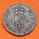 @RARA@ ESPAÑA Rey CARLOS III 1/2 REAL 1773 CF Ceca de SEVILLA KM.410.2 MONEDA DE PLATA Carolus III Spain silver colonial coin