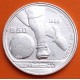 MEXICO 50 PESOS 1985 FIFA MUNDIAL DE FUTBOL 86 DRIBBLING KM.498 MONEDA DE PLATA SC- Mejico Silver 1/2 ONZA OZ Ley 500