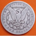 ESTADOS UNIDOS 1 DOLAR 1891 MORGAN KM.110 MONEDA DE PLATA MUY CIRCULADO USA silver $1 Dollar R/4