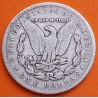 ESTADOS UNIDOS 1 DOLAR 1891 MORGAN KM.110 MONEDA DE PLATA MUY CIRCULADO USA silver $1 Dollar R/4