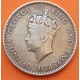 JAMAICA 1 PENIQUE 1937 REY JORGE VI y ESCUDO KM.30 MONEDA DE LATON MBC- Colonia de Inglaterra