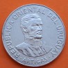 URUGUAY 500 PESOS 1989 LIBERTAD ARTIGAS y ESCUDO KM 98 MONEDA DE NICKEL EBC- República