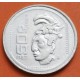 MEXICO 50 CENTAVOS 1983 CULTURA PALENQUE DIOS MAYA KM.492 MONEDA DE ACERO SC- Mejico Mexiko coin