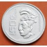 MEXICO 50 CENTAVOS 1983 CULTURA PALENQUE DIOS MAYA KM.492 MONEDA DE ACERO SC- Mejico Mexiko coin