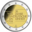 . 1 aaaaaaaaacoin @09/OCTUBRE Envío@ ALEMANIA 2 EUROS 2025 UNIFICACIÓN Letra al Azar 2ª MONEDA CONMEMORATIVA SC Germany 2€