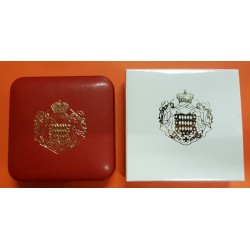 . @MUY RARA@ MONACO 2 EUROS 2018 FRANCOIS-JOSEPH BOSIO Conmemorativa MONEDA PROOF ESTUCHE CERTIFICADO 16.000 uds