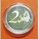 . @MUY RARA@ MONACO 2 EUROS 2018 FRANCOIS-JOSEPH BOSIO Conmemorativa MONEDA PROOF ESTUCHE CERTIFICADO 16.000 uds