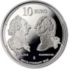. 1 aaaaaaaaacoin @ENVÍO HOY@ ESPAÑA 10 EUROS 2025 BANDERAS y ÁGUILA EN COLORES Revolutionary War MONEDA DE PLATA FNMT