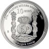 . 1 aaaaaaaaacoin @ENVÍO HOY@ ESPAÑA 10 EUROS 2025 COLUMNARIO & AMERICAN DOLLAR Revolutionary War MONEDA DE PLATA FNMT