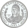 . 5 Onzas x CUBA 50 PESOS 1990 REINA ISABEL LA CATÓLICA - DESCUBRIMIENTO AMERICA KM.296 MONEDA DE PLATA PURA Tirada 2.000