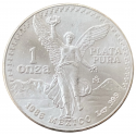 @LA DE LA FOTO@ MEXICO 1 ONZA 1986 ANGEL LIBERTAD MONEDA DE PLATA PURA silver coin OZ OUNCE CÁPSULA R/1