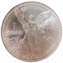 @LA DE LA FOTO@ MEXICO 1 ONZA 1991 ANGEL LIBERTAD MONEDA DE PLATA SC Mejico silver OZ OUNCE CAPSULA R/1