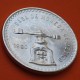 @PRECIOSA@ MEXICO 1 ONZA 1980 BALANZA KM.M49 MONEDA DE PLATA SC + IMPERFECCIONES Una Onza Troy OZ R/3