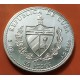 . 5 Onzas x CUBA 50 PESOS 1990 REINA ISABEL LA CATÓLICA - DESCUBRIMIENTO AMERICA KM.296 MONEDA DE PLATA PURA Tirada 2.000