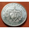 . 5 ONZAS DE PLATA PURA 999 x CUBA 50 PESOS 1990 REINA ISABEL LA CATÓLICA - DESCUBRIMIENTO AMERICA KM.296 Tirada 2.000 monedas