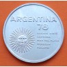 ARGENTINA 1000 PESOS 1977 SEDES - MUNDIAL DE FUTBOL 1978 KM.78 MONEDA DE PLATA SC- FIFA WORLD CUP