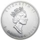 CANADA 5 DOLARES 2003 HOJA DE ARCE MONEDA DE PLATA PURA $5 Dollars Coin 1 ONZA OZ OUNCE MAPLE LEAF cápsula