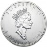 CANADA 5 DOLARES 2003 HOJA DE ARCE MONEDA DE PLATA PURA $5 Dollars Coin 1 ONZA OZ OUNCE MAPLE LEAF cápsula