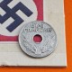 FRANCIA 10 CENTIMOS 1944 VICHY FRENCH STATE Módulo pequeño 17,30 mm KM.903 MONEDA DE ZINC III Reich OCUPACION NAZI WWII
