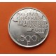 BELGICA 500 FRANCOS 1980 ANTIGUOS REYES Leyenda BELGIE KM.161 MONEDA DE PLATA BAJA SC- Belgium 500 Francs