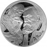 . 1 aaaaacoin @A SU VALOR FACIAL@ FRANCIA 100 EUROS 2017 AUGUSTE RODIN MONEDA DE PLATA 900 mls. 47 mm. 50 gramos France