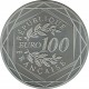 . 1 aaaaacoin @A SU VALOR FACIAL@ FRANCIA 100 EUROS 2017 AUGUSTE RODIN MONEDA DE PLATA 900 mls. 47 mm. 50 gramos France