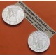 . 2 monedas PROOF x SAN MARINO 5 EUROS 2004 + 10 EUROS 2004 CAMPEONATO FUTBOL 2004 PLATA SI CÁPSULAS NO ESTUCHE