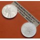 . 1,19 ONZAS de PLATA PURA x SAN MARINO 5 EUROS 2005 OLIMPIADA de INVIERNO TURÍN + 10 EUROS 2005 SOLDADO MILIZIA 2 monedas