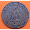 FRANCIA 5 CENTIMOS 1856 Letra B ROUEN NAPOLEON III KM.777.2 MONEDA DE BRONCE MBC- France 5 Centimes