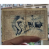 . @MUY RARO ERROR DE COLOR@ BILBAO 100 PESETAS 1937 CAJA DE AHORROS y MONTE DE PIEDAD BILLETE MBC- Euzkadi 