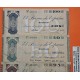@RAROS@ BILBAO Serie de 4 Billetes 5+25+50+100 PESETAS 1936 GOBIERNO DE EUZKADI Guerra Civil en Euskadi BANCO DE ESPAÑA T/5