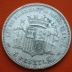 ESPAÑA 5 PESETAS 1870 * 18 70 SNM GOBIERNO PROVISIONAL DAMA SENTADA KM.655 MONEDA DE PLATA (DURO) Spain silver R/4