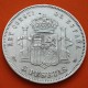 ESPAÑA 5 PESETAS 1890 * 18 90 MPM REY ALFONSO XIII MONEDA DE PLATA (DURO) KM.689 Spain silver coin R/5
