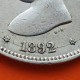 ESPAÑA 5 PESETAS 1892 * 18 92 PGM REY ALFONSO XIII tipo "PELON" KM.689 MONEDA DE PLATA (DURO) Spain silver R/4