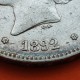 ESPAÑA 5 PESETAS 1892 * 18 92 PGM REY ALFONSO XIII tipo "RIZOS" KM.700 MONEDA DE PLATA (DURO) Spain silver R/2