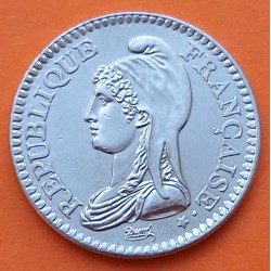 FRANCIA 1 FRANCO 1992 DAMA REPUBLICANA KM.1004 MONEDA DE NICKEL SC- France Franc