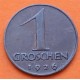 AUSTRIA 1 GROSCHEN 1926 CABEZA DE ÁGUILA MONEDA DE COBRE KM 836 MBC++ Osterreich