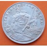@SOMBRAS@ RUSIA 3 RUBLOS 1993 WWII BATALLA DE STALINGRADO KM.318 MONEDA DE NICKEL PROOF Russia CEI 3 Roubles