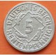 ALEMANIA 5 RENTENPFENNIG 1924 A CEREALES República del WEIMAR KM.38 MONEDA DE LATON EBC- Germany 5 Rpf.