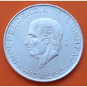 MEXICO 5 PESOS 1955 HIDALGO KM.469 MONEDA DE PLATA EBC Mejico silver coin 0,42 ONZAS R/1