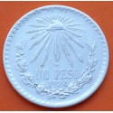MEXICO 1 PESO 1924 GORRO FRIGIO KM.455 MONEDA DE PLATA MBC- Mejico silver coin ESTADOS UNIDOS MEXICANOS R/1