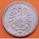 ALEMANIA 1 PFENNIG 1874 A AGUILA GRANDE Epoca IMPERIO Rey WILHELM I KM.1 MONEDA DE BRONCE MBC- Deutsche Reich Germany