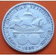 ESTADOS UNIDOS 1/2 DOLAR 1892 COLUMBIAN EXPOSITION CHICAGO CARABELA KM.117 MONEDA DE PLATA USA Half Dollar Commemorative R/3