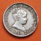 . @MUY RARA@ ESPAÑA Reina ISABEL II 1 REAL 1844 SRD Ceca de SEVILLA KM.518.3 MONEDA DE PLATA Spain silver