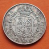 . @MUY RARA@ ESPAÑA Reina ISABEL II 1 REAL 1844 SRD Ceca de SEVILLA KM.518.3 MONEDA DE PLATA Spain silver