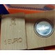ESPAÑA 1 EURO 1997 EMBLEMA DEL EJERCITO DEL AIRE PLATA PROOF ESTUCHE MONEDA CONMEMORATIVA DE LA FNMT ECU