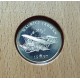 ESPAÑA 1 EURO 1997 EMBLEMA DEL EJERCITO DEL AIRE PLATA PROOF ESTUCHE MONEDA CONMEMORATIVA DE LA FNMT ECU