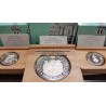 . 3 monedas x 2000 PESETAS 1993 (2 uds) + 10000 PESETAS 1993 XACOBEO PLATA España ESTUCHE FNMT AÑO SANTO JACOBEO