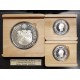 . 3 monedas x 2000 PESETAS 1993 (2 uds) + 10000 PESETAS 1993 XACOBEO PLATA España ESTUCHE FNMT AÑO SANTO JACOBEO