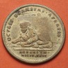 . FRANCIA 1 JETON 1688 LEÓN TRIUNFANTE EN LAS GUERRAS - REY LUIS XIV MONEDA DE LATÓN Token Louis France
